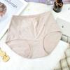 Calcinha Feminina Jacquard com Painel Frontal de Seda Gelada Algodão Modal Tamanho Plus 302 Ziqiaoli Modificada 3