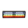 Ábaco modelo para alumnos 13 columnas 5 cuentas color ABS Ábaco libro de texto de segundo grado práctica Ábaco al por mayor