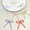 Acrílico UV Transparente Galvanizado Agujero para Colgar Lazo Grande DIY Cadena para Teléfono Móvil Colgante Colgante Accesorios de Joyería Material Al por Mayor