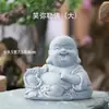 Jardinería Estilo Chino, Bonsái de Flores, Paisajismo de Paisajes, Pequeñas Estatuas de Buda, Adornos Decorativos, Entrada de Sala de Estar, Balcón de Tienda, Decoraciones de Buda
