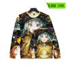 Fuente transfronteriza AliExpress Nuevo sonido inicial futuro suéter redondo 3D primavera y otoño suéter de manga larga para jóvenes personalización