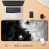 Venda Direta de Fábrica de Mouse Pads Grandes, de Alta Qualidade e Esteticamente Agradáveis com Texto de Estilo Antigo e Designs de Paisagem, Tapetes de Mesa Antiderrapantes com Bordas Costuradas com Precisão