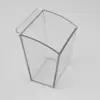 Acessório de Suspensão para Mesa: Porta-Caneta Flexível para Fenda de Tela, Caixa de Armazenamento para Estação de Trabalho, Cinza, Porta-Caneta Transparente