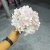 90 Piezas de Tallos Individuales de Flor de Hortensia Grande, Arreglos Florales de Boda con Hortensias, Flores Artificiales Redondas Altas