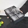 Molde de Silicona de Grado Alimenticio para Hielo Fácil de Desmoldar Refrigerador Congelación Rápida Almohadilla de Hielo para el Hogar Película de Almohadilla de Hielo Transfronterizo