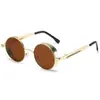 Nuevas Gafas de Sol Hip-Hop Estilo Callejero Europeo y Americano Espejo Cruzado Gafas Parabrisas Personalizadas Serie Punk Retro Gafas de Sol para Hombres y Mujeres