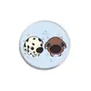 Broche Europeu e Americano Personalidade Criativa Forma de Estrela de Cinco Pontas Dourada Transfronteiriço Desenho Animado Simples Metálico Peculiar Acessórios Insígnias Atacado