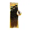 Extensiones de Cabello Sintético de Fibra Suave de Alta Temperatura para Peluca, Set de 6 Piezas de 22, 24, 26 Pulgadas, Europeo, Americano y Africano