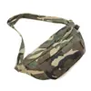 Riñonera de Moda, Gran Capacidad, Mochila Resistente al Desgaste para Viajes al Aire Libre, Bolso de Hombro, Bolso de Pecho para Estudiante Universitario, Bolso Cruzado Camuflado para Mujer