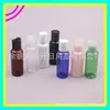 Frasco conta-gotas de 50ml na cor de chá, frasco com tampa de botão de pressão preta, frasco de remédio, frasco de tônico, frasco dispensador de loção, frasco de óleo de 50ml