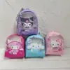 Comercio Exterior Caricatura Kuromi Mini Mochila Billetera Cinnamoroll My Melody Estuche para Auriculares Llavero Colgante Venta al por Mayor