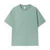 Playera de Algodón Puro Ropa de Trabajo en Equipo Personalizada Manga Corta Estampado de Logotipo Personalizado Cuello Redondo Fiesta Manga Corta Camisa Cultural Ropa de Trabajo