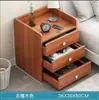 Mesita de noche para dormitorio, con mini cajones con cerradura, diseño simple, estilo minimalista, adecuada para uso doméstico, mueble auxiliar de noche para dormitorio