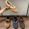 Sapatos de pelúcia da moda estilo coreano estilo fada para mulheres, novos sapatos Mary Jane outono e inverno 2026, sapatos de algodão Birkenstock
