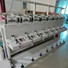 Máquina Peladora de Alta Velocidad, Máquina Enrolladora y Enceradora de Control Único, Parada Automática al Romperse el Hilo, Máquina Enceradora de Hilos y Cilindro Suelto