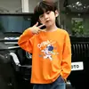 Camiseta infantil de manga comprida para bebê, roupa de outono, estilo fino, top para criança pequena, camiseta de baixo para menino, algodão puro de outono, camiseta estilo primavera e outono para menino