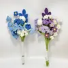 Produto Acabado: Buquê de Flores Artificiais Tricotado à Mão, Flores de Lã Girassol, Tulipas, Flores de Presente para Melhores Amigos, Amantes, Dia do Professor