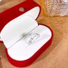 Yaxi S925 Sterling Silver Requintado Luz Luxuosa Luz Das Estrelas Natural Anel De Pérola De Água Doce Para Mulheres Design De Nicho Anel Ajustável