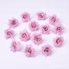 Esquina de Flores Simuladas Flor de Rosa de Seda Flor Falsa Material Hecho a Mano DIY Tocado Accesorios para el Cabello Combinación Dinastía Han Decoración del Hogar