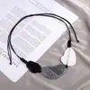 Colar de contas irregulares Joias transfronteiriças europeias e americanas Corrente para suéter Moda de verão e outono Colar feminino Corrente para clavícula Atacado