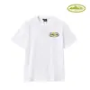 Marca Americana da Moda Corteiz Estampa de Navio de Cruzeiro Alcatraz Camiseta Casual Esportiva Solta de Manga Curta para Casal