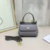 Mini Bolsa 15cm Bolsa de Mão Moda Siciliana Bolsa de Ombro Couro Bolsa de Negócios Feminina Tendência da Internet Bolsa Kelly