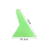 Raspador de Película para Ventanas Transfronterizo, Raspador de Película Triangular de Base Estrecha, Adecuado para Parabrisas de Automóviles/Camiones
