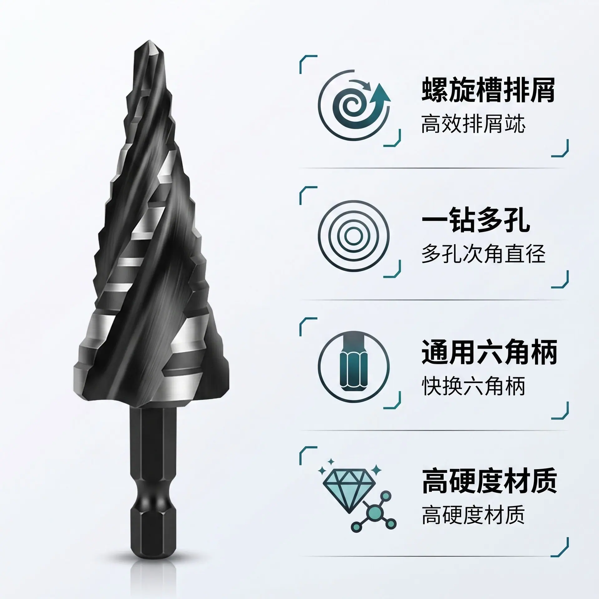 黑白阶梯钻12