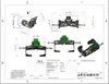Patineta Eléctrica Patineta Todoterreno Puente Amortiguador Puente de Patineta con Suspensión Independiente Amortiguador