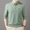 Artículo Original de Otoño Más Vendido: Camiseta tipo polo sin costuras con patrón de gofres, Venta directa de fábrica, Mano de obra fina
