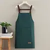 Avental Impermeável e à Prova de Óleo Doméstico Fofo Estilo Japonês Estilo Coreano Moda Masculina e Feminina Avental de Cozinha Roupas de Trabalho Avental