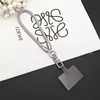 Cordón para Teléfono Móvil Correa de Muñeca 7mm Cadena Metálica para Teléfono Almohadilla Antiperdida Accesorio Corto para Cámara Llavero