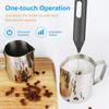 Espumador de leche eléctrico, batidor de café, minibatidor de huevos inalámbrico de mano para el hogar, herramienta para hornear en la cocina