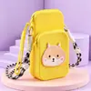 Bolsa de almacenamiento portátil para viajes al aire libre, riñonera para teléfono cruzada, monedero de silicona, tarjetero, organizador de auriculares y lápiz labial