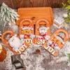 Decoraciones de Manija de Puerta de Dibujos Animados Navideños 2026 Nuevo Modelo de Amazon Papá Noel Muñeco de Nieve Cartel de Madera Navideño Adornos Colgantes Otros