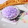 8mm Barro de Taro Burbuja Verano Doble Hechizo Teñido Simi Vidrio Colorido Esmalte Cuentas de Colores DIY Hecho a Mano Collar Pulsera Accesorios