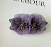Rede de cabelo floral vintage para mulheres, adequada para profissionais de banco e hotel, rede para coque de enfermeira, elástico de cabelo para a nuca, acessório de cabelo