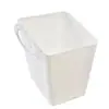 Caixa Organizadora Criativa para Mesa Cesta de Armazenamento Suspensa Balde de Armazenamento Cesta de Armazenamento para Banheiro Montada na Parede Cesta de Armazenamento com Gancho Traseiro
