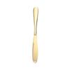 Cuchillo de mantequilla de acero inoxidable 430, cuchillo para queso, cuchillo para mantequilla espesa, raspador para decorar crema para hornear, logotipo