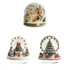 Rueda de la Fortuna Árbol de Navidad Acrílico Plano 2D Adornos Decorativos para el Hogar Sala de Estar Estudio Escritorio