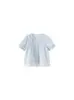 Camisa Boneca de Renda Tongsen Tongma para Meninas Roupa de Verão 2026 Novo Estilo Meninas Verão Super Linda Blusa Camisa de Manga Curta