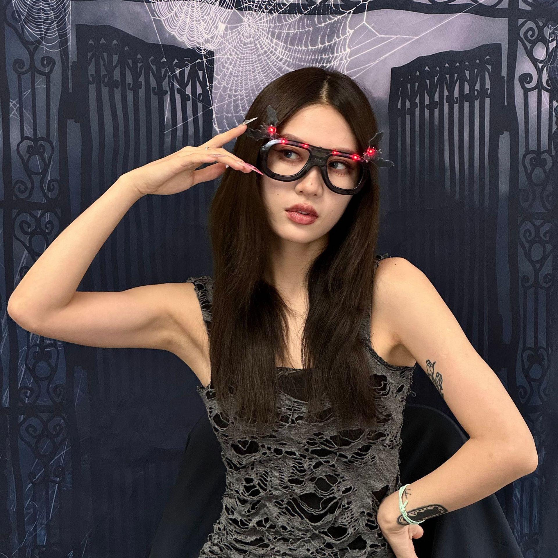 万圣节发光眼镜