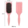 Pente Popular Transfronteiriço de Palha de Trigo com Almofada de Ar, Pente Fluffy para Styling de Cabeleireiro, Pente Definidor de Cachos com Elasticidade, Estoque Pronto do Fabricante