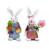 Muñeco de Peluche de Conejo Elfo Decoración de Pascua Más Vendido en Amazon Muñeco Decorativo para Fiesta de Celebración de Pascua