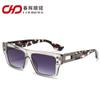 2026 Nuevas Gafas de Sol Transfronterizas Europeas y Americanas para Hombre, Montura Cuadrada Personalizada Decorativa Gafas de Sol de Venta Caliente al por Mayor