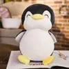 Muñeco de Pingüino Lindo Juguete de Peluche Almohada Muñeco de Animal Marino Suave Cama para Dormir Regalo de Cumpleaños para Dormir