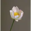 Flor Artificial de Loto Simulada de Gama Alta Paisajismo de Bodas Hogar Escena Exterior Diseño Accesorios Fotográficos de Loto Flor Falsa