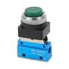 Válvula Mecánica Neumática de Pulsador MOV321R-02 Tipo Rodillo Interruptor 03PP Botón 01TB Paro de Emergencia Pulsador EB
