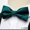 Gravata Borboleta Masculina para Negócios, Casamento, Festa, Traje de Noite, Gravata Borboleta de Poliéster Seda Jacquard, Gravata Borboleta Formal Retro de Alta Qualidade