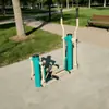 Nuevo Equipo de Fitness para Exteriores de Estándar Nacional, Sendero de Fitness para Exteriores en Plazas de Parque, Máquina de Caminar para Ejercicio en la Comunidad para Personas Mayores